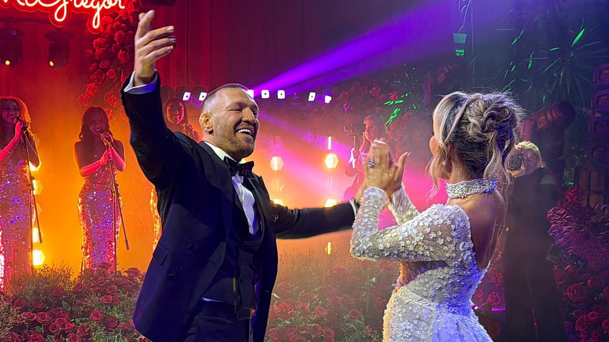 Conor McGregor reveals his wedding to Dee Devlin was moved at the last minute after request from the Vatican