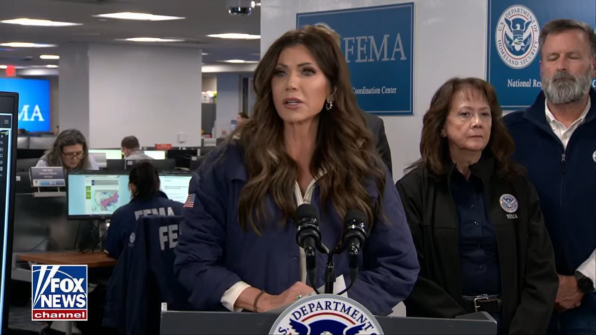 Kristi Noem attacks ICE shooting victim Alex Jeffrey Pretti and asks why he was carrying legally-held gun instead of protest sign