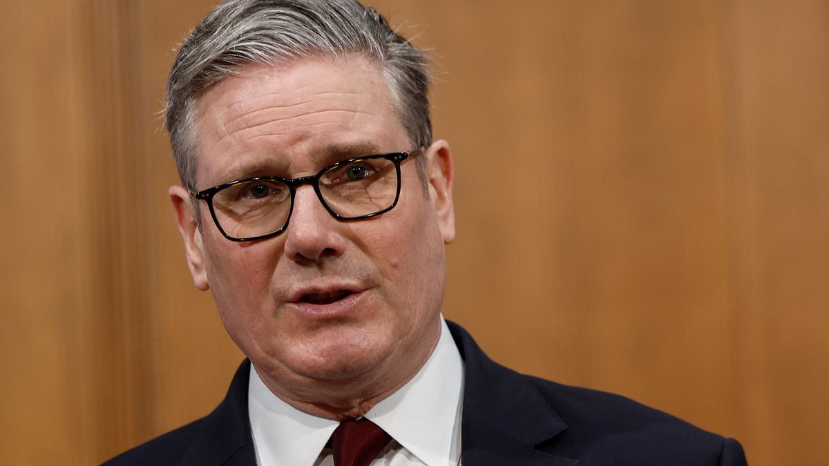 QUENTIN LETTS: Swaying at the lectern, Keir Starmer sounded like a frogman yet to remove his snorkel