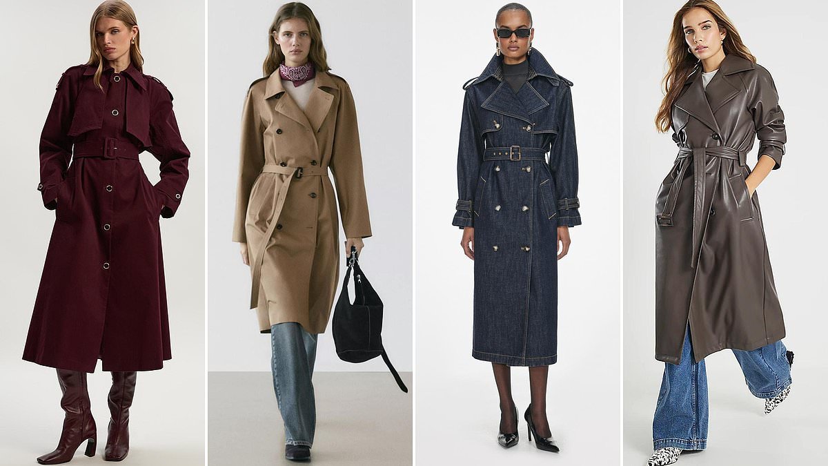 I'm a 24-year-old fashion expert and my mum is 60. These are the 12 most flattering, youth-boosting high street trench coats my mum and I both love
