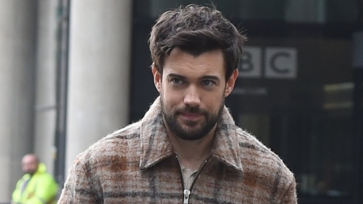 Stars descend on Manchester ahead of BRIT Awards for night of partying as 'tense and anxious' host Jack Whitehall opts for low-key meal with fiancée Roxy Horner