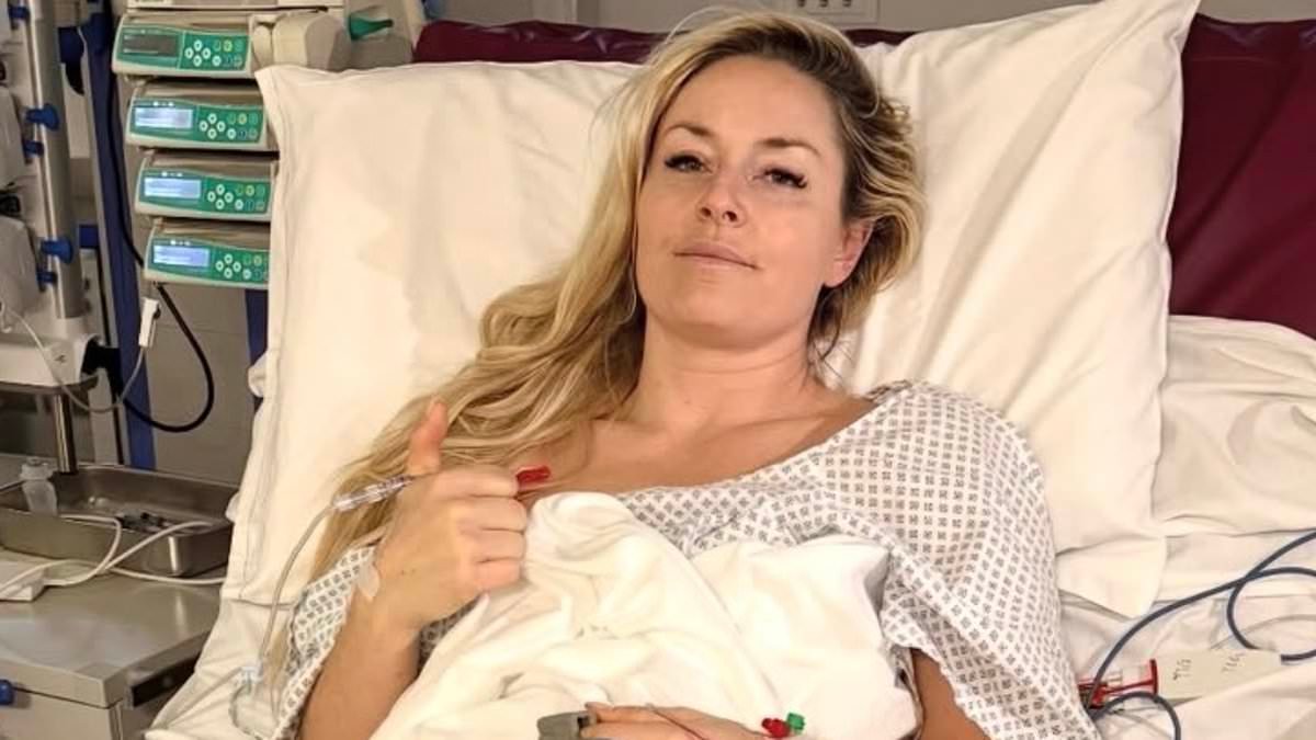 Bed-bound Lindsey Vonn reveals pain is 'hard to manage' as she speaks out for the first time after FIFTH surgery on her broken leg