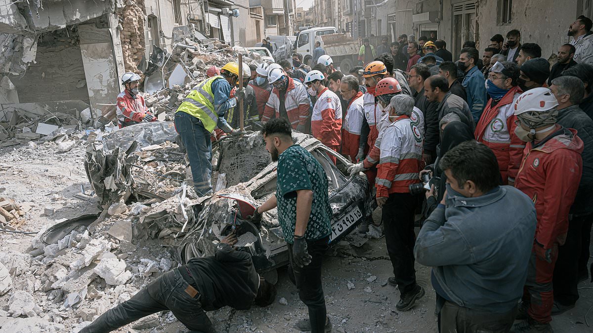 Iran blames 'catastrophic experience' with US for rejecting Donald Trump's 15-point peace plan as President 'is prepared to unleash hell'