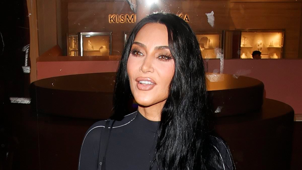 Kim Kardashian 'is enjoying a secret romance with Lewis Hamilton as US star jets in for romantic weekend in the Cotswolds with F1 ace'