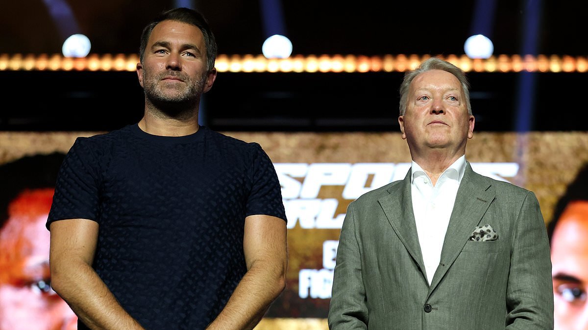 Frank Warren gives verdict on Conor Benn's split from Eddie Hearn - as he refuses to speak on his breakdown in relationship with Saudi backers