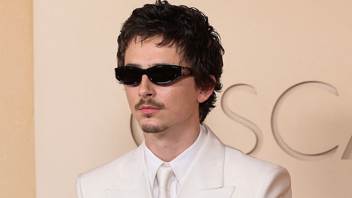 Timothee Chalamet glowers in sunglasses as fans mock his Oscars outfit amid opera and ballet backlash