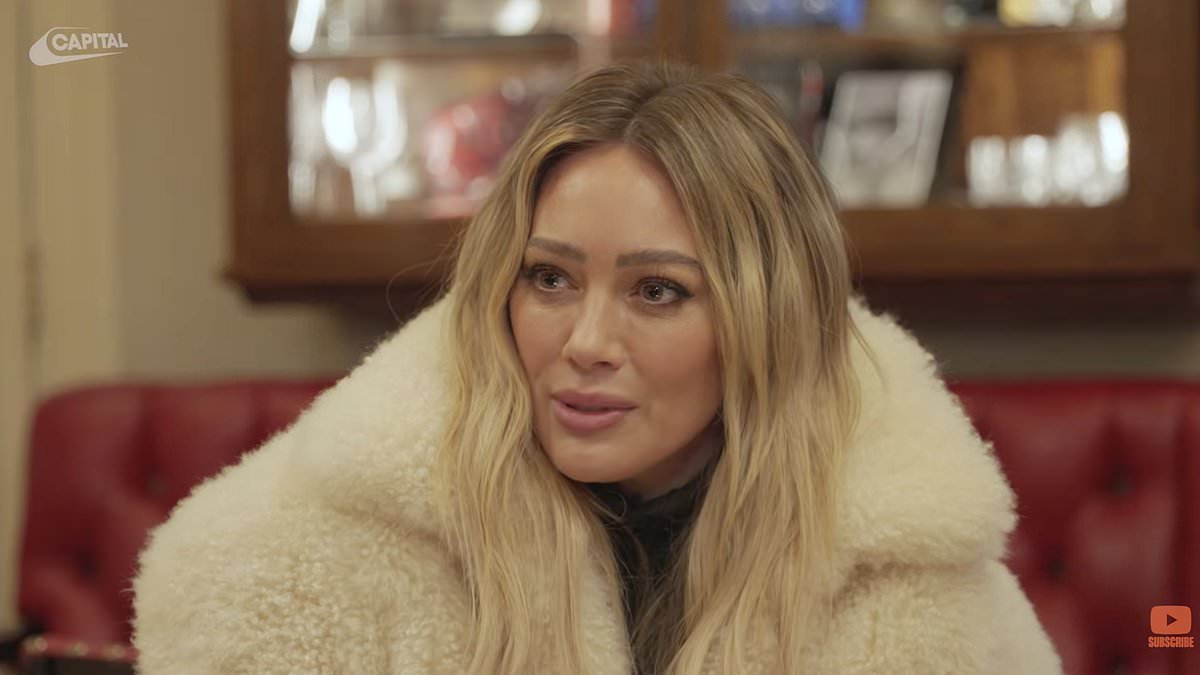 Hilary Duff accidentally makes an X-rated comment about British discount store Poundland in hilarious clip ahead of UK tour