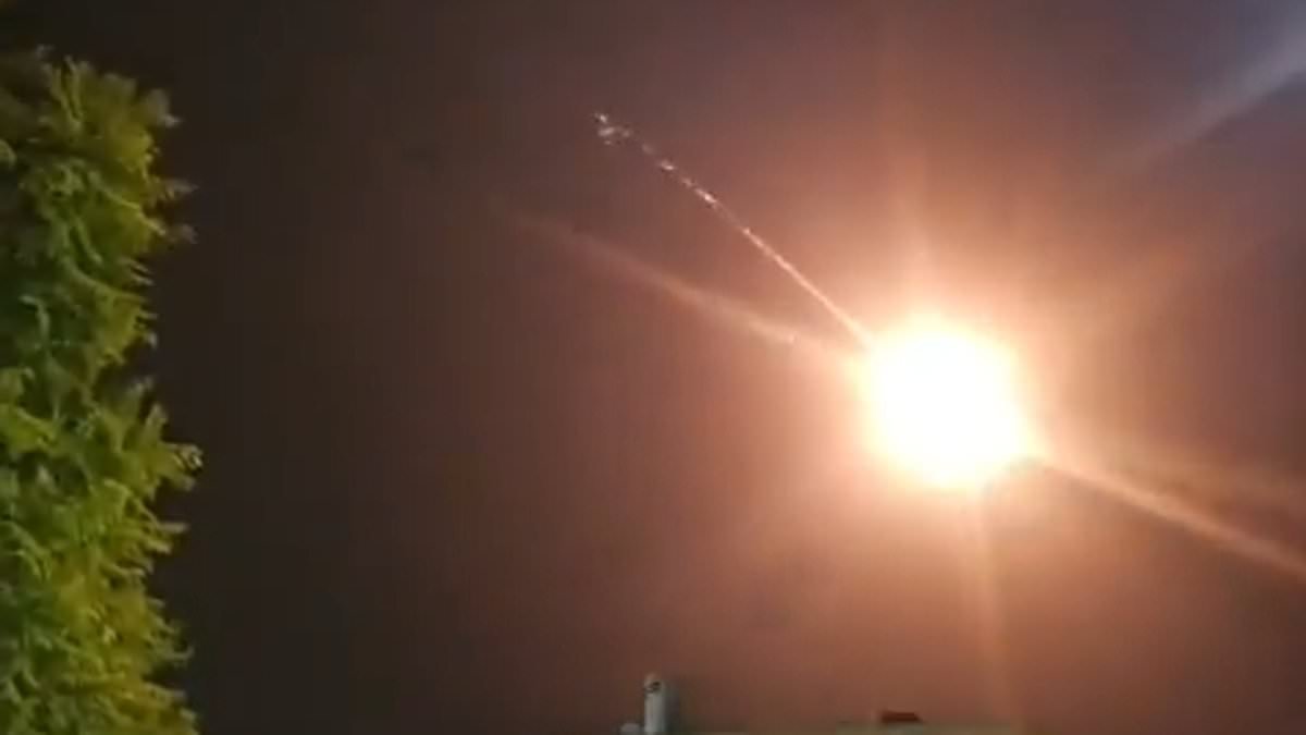 Iran ballistic missile hits Israeli city in terrifying strike near top-secret facility that is key to country's atomic weapons program