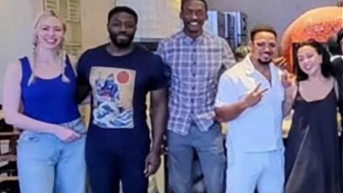 The Traitors stars Ross and Ellie's cover is blown with proof they've knew each other for YEARS as fans sniff out pics of them on work trip from 2024