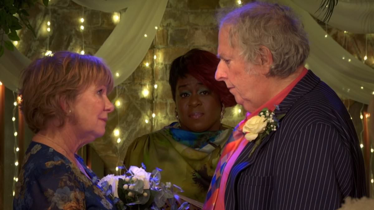 EastEnders fans left screaming at their screens by infuriating BBC blunder in post about Nigel and Julie's vow renewal scene - can YOU spot it?