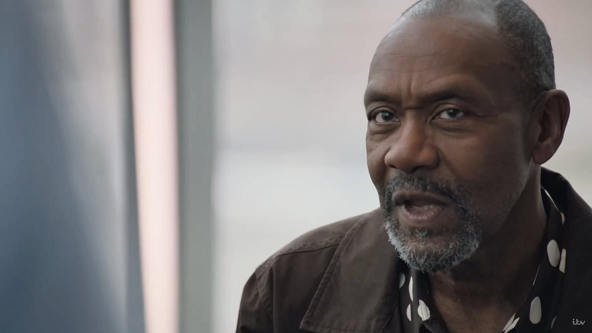 Sir Lenny Henry left with his head in his hands and gasps 'do they just ask you anything?' as he's presented with very personal question about his relationship with his girlfriend of 13 years on The Assembly