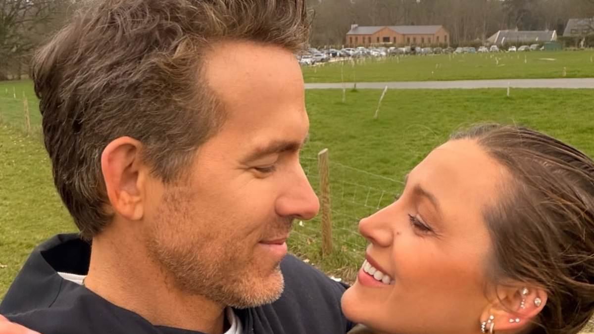 Blake Lively and Ryan Reynolds pose for rare social media snaps as they reflect on 'what a week' in Wrexham after his team was knocked out of the FA Cup