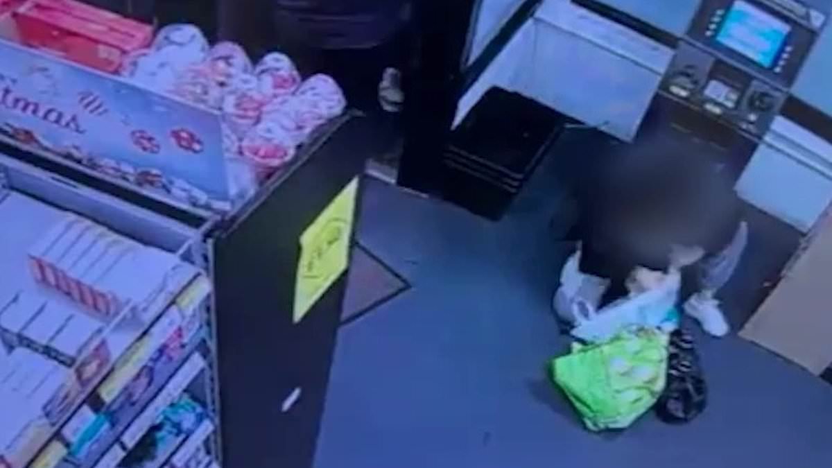 Store owner releases CCTV of shoplifters 'costing him £20,000 per year' as he blames police for 'failing to investigate'