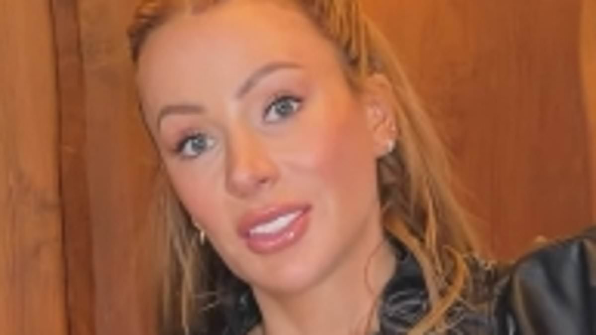 Olivia Attwood jokes about her 'nightmare' day as she returns to work hours after being snapped kissing Pete Wicks: 'I don't like attention'