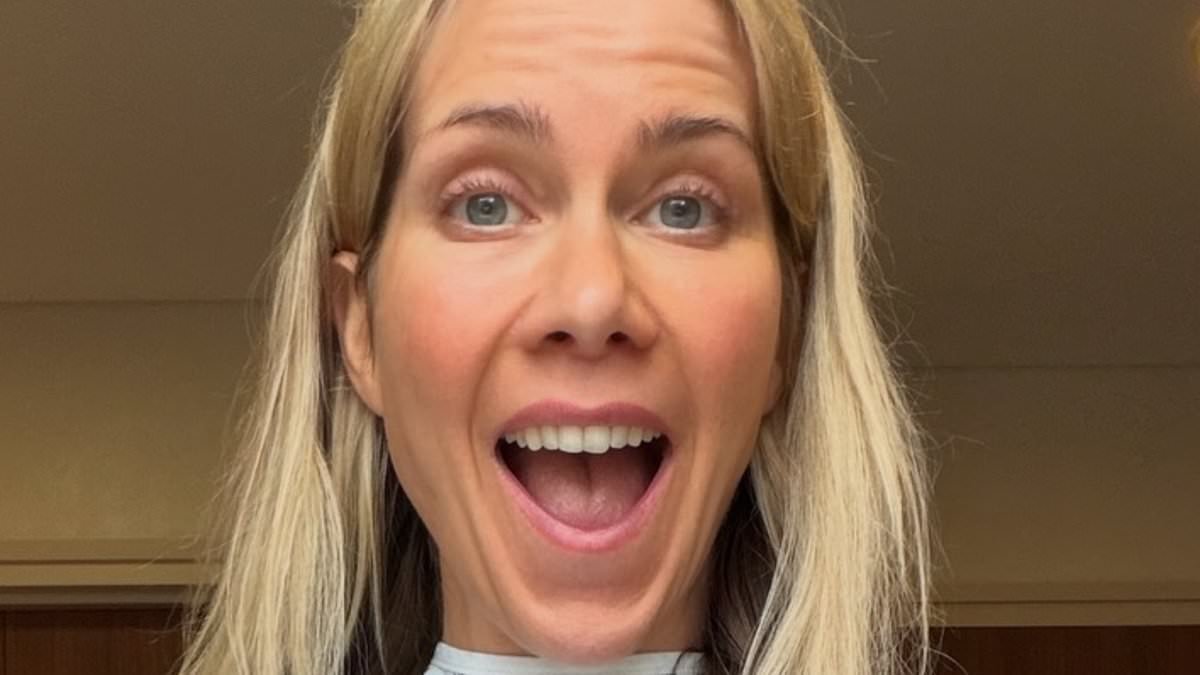 Kate Lawler shares snaps from hospital after undergoing 'breast replacement' surgery to fix an 'exploded' implant