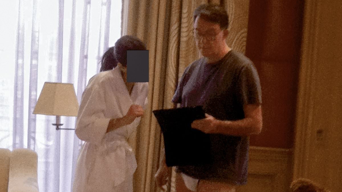 Epstein took compromising snap of Peter Mandelson in his underpants, 'disgusted' model reveals