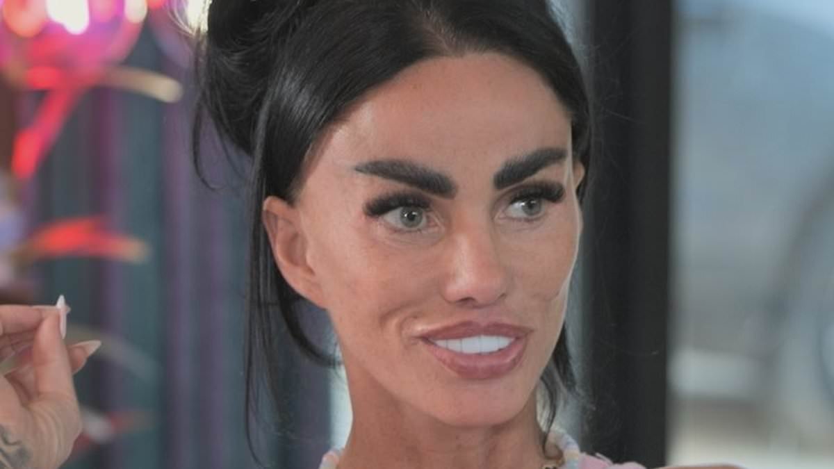 Katie Price gives a bizarre nod to ex husband Peter Andre in post announcing she is 'having a baby' - after quashing their bitter 16-year feud