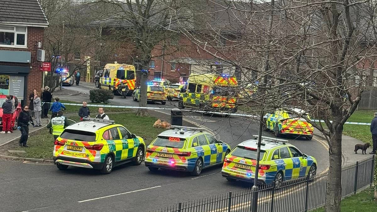 Afghan man, 20, is charged after six people attacked 'with a crowbar' in hospital waiting room