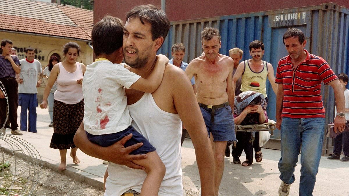 80-year-old 'who boasted of 'hunting down' civilians' is accused of being 'weekend sniper' who paid to shoot people during 'human safaris' in Sarajevo