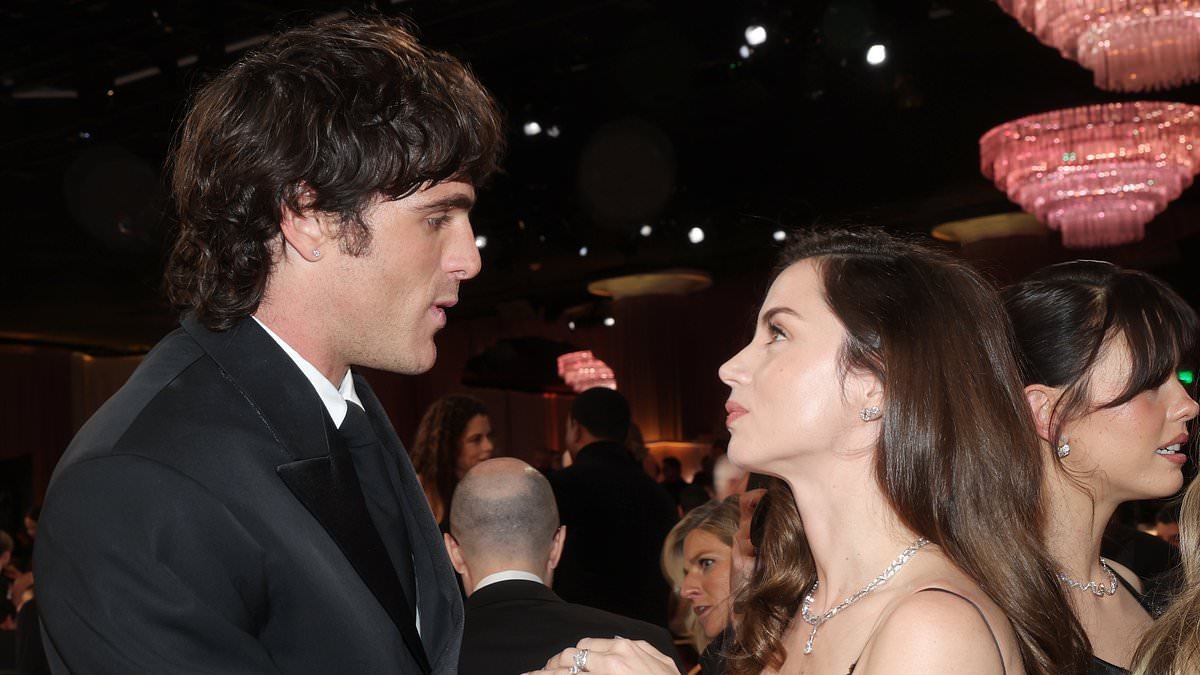 Ana de Armas and Jacob Elordi put on very cozy display at Golden Globes 2026… three months after her split from Tom Cruise