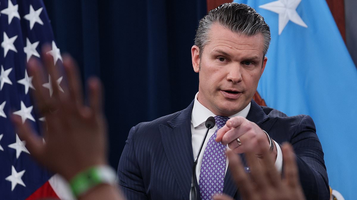 Pete Hegseth secretly traveled to the Middle East to meet US troops ahead of possible Iran ground invasion