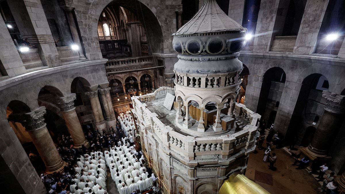 Site of 'Jesus' crucifixion' forced to shut for Holy Week in unprecedented move tied to biblical prophecies of the Antichrist