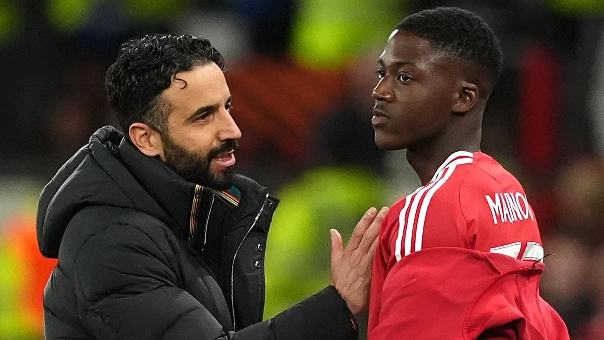 Kobbie Mainoo joins celebrations over Ruben Amorim's sacking as NINE team-mates staying silent are named - including some dressing room heavyweights - after head coach lost control