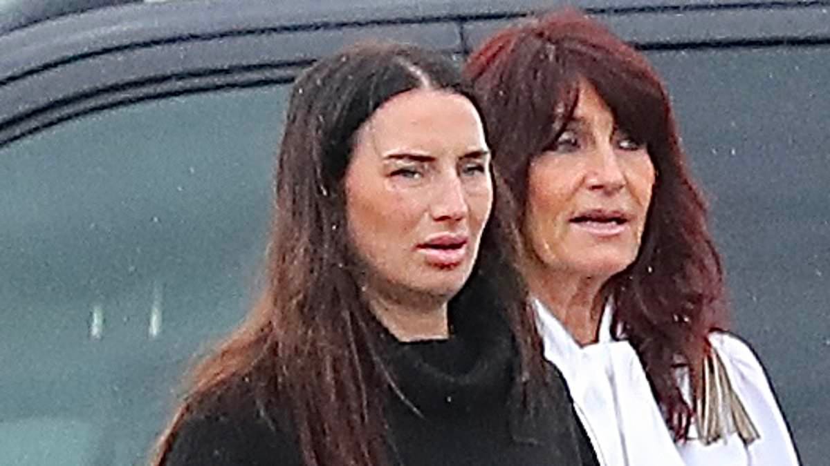 Kyle Walker's wife Annie Kilner bundles up in cosy knitwear as she goes shopping with her mother in Manchester - after getting marriage back on track amid divorce fears