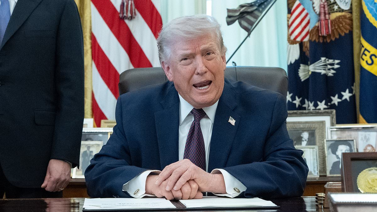 Moment bungling Donald Trump calls King Charles a 'Prince' just hours after monarch's US state visit is confirmed