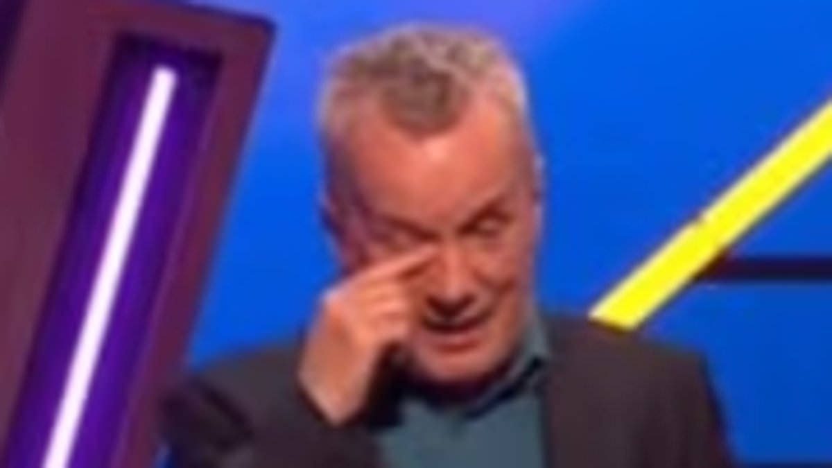 Comedian Frank Skinner breaks down in tears after surprise reunion on Michael McIntyre's Big Show