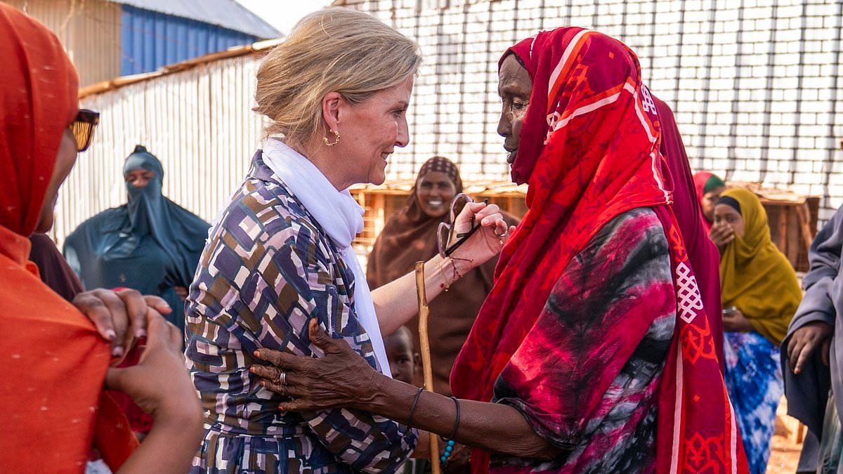 Sophie continues her crusade to help victims of sexual and gender-based violence as she visits Somalia for the first time
