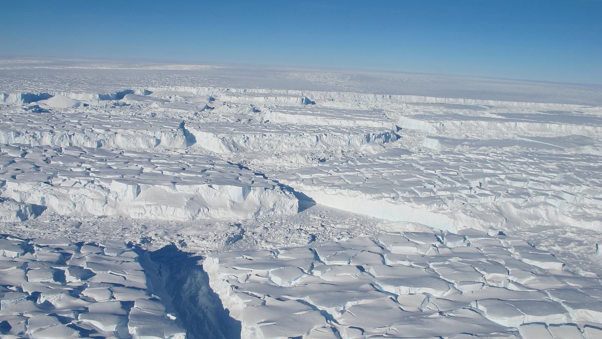 What lies beneath: Map reveals what REALLY sits below Antarctica's enormous ice sheet