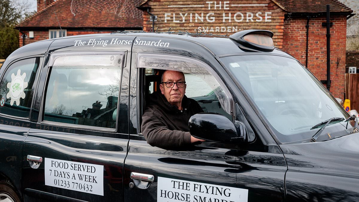 Pub owner who was dropping merry punters home in his taxi for donations and raising money for charity is banned from offering lifts by 'jobsworth' council