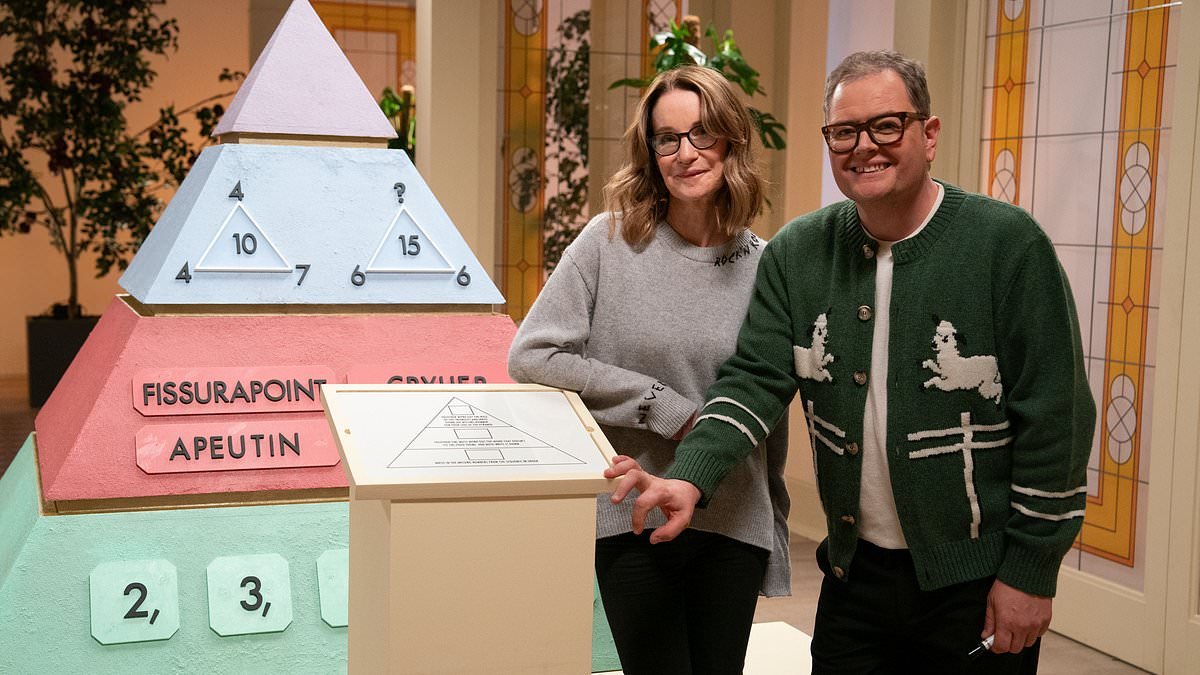 Alan Carr's new quiz show Secret Genius dubbed 'Bake Off for brainboxes' might just be the hardest on TV - but how many of the mind-boggling puzzles can YOU solve?