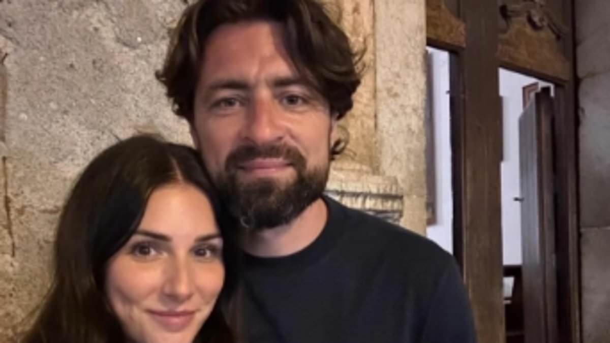 Lucy Pinder and Russell Martin are married! Former Page 3 girl and axed Rangers boss tie the knot after more than a year of dating