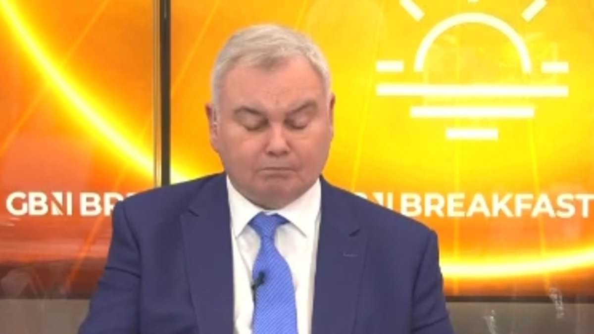 Eamonn Holmes disappears from GB News days after worrying fans by 'slurring and falling asleep' live on air