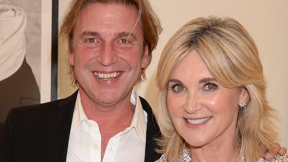 Anthea Turner postpones her wedding to Mark Armstrong for a FOURTH time because she's doing a 'lounge renovation'
