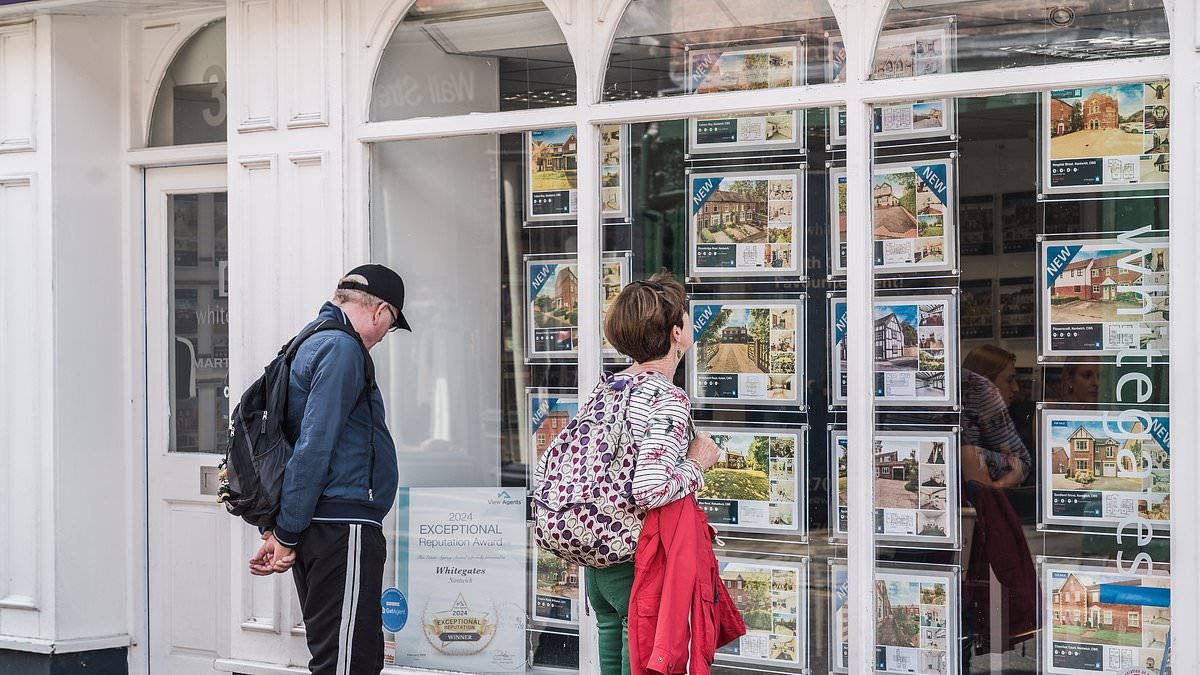 House prices fell in March as homeowners felt mortgage rate pain