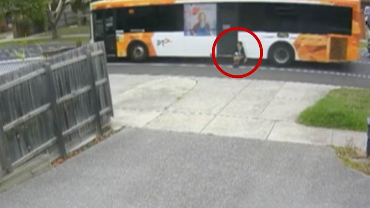 Aussie schoolboy left trapped in bus door and dragged down the road in Melbourne