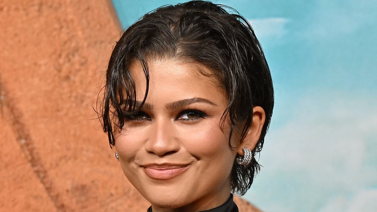 Zendaya gives a rare glimpse of her 't' tattoo tribute to Tom Holland amid ongoing marriage speculation at the Euphoria season three premiere