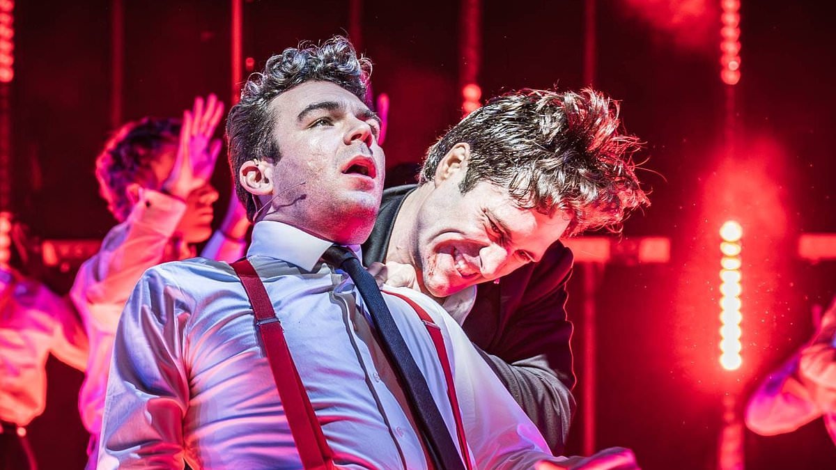 PATRICK MARMION's first night review of American Psycho: This bloody tale of a serial killer feels even more timely 35 years on