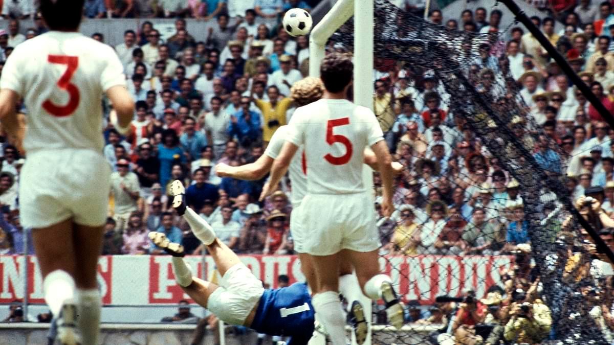 Gordon Banks's 1970 England shirt from save of the century with Pelé goes under the hammer for £300k