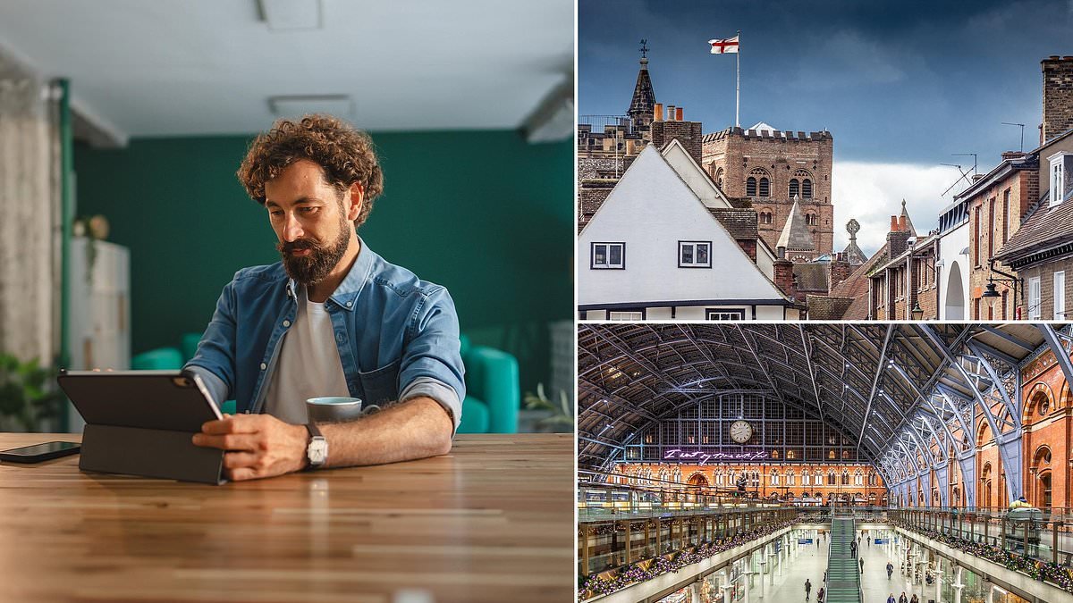 These are Britain's BEST places to live if you're a hybrid worker