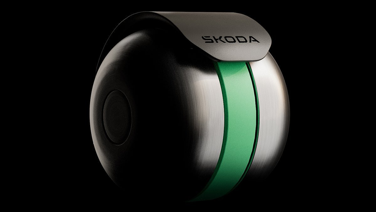 The bike bell even headphones can't silence: Skoda's futuristic DuoBell creates a unique noise that can bypass noise-cancelling systems
