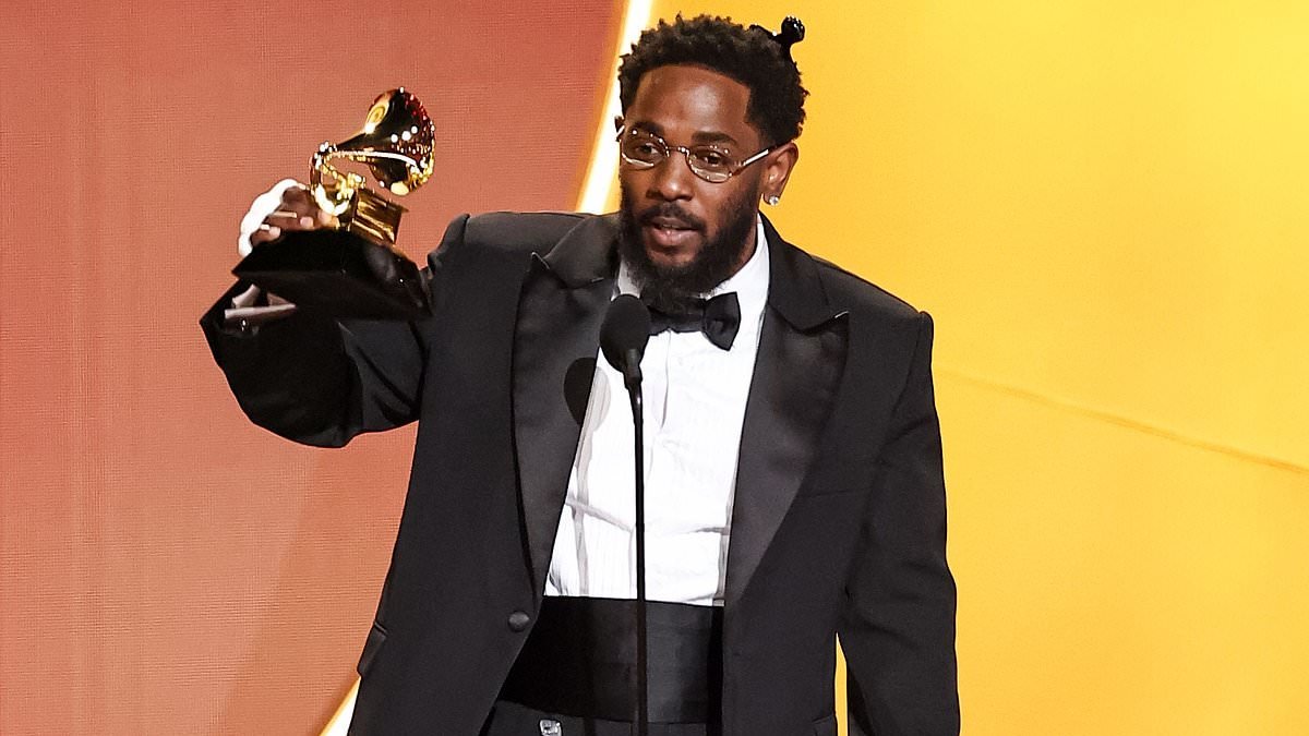 Kendrick Lamar overtakes Jay-Z to break Grammys record as the most-awarded rapper in annual ceremony's 66-year history
