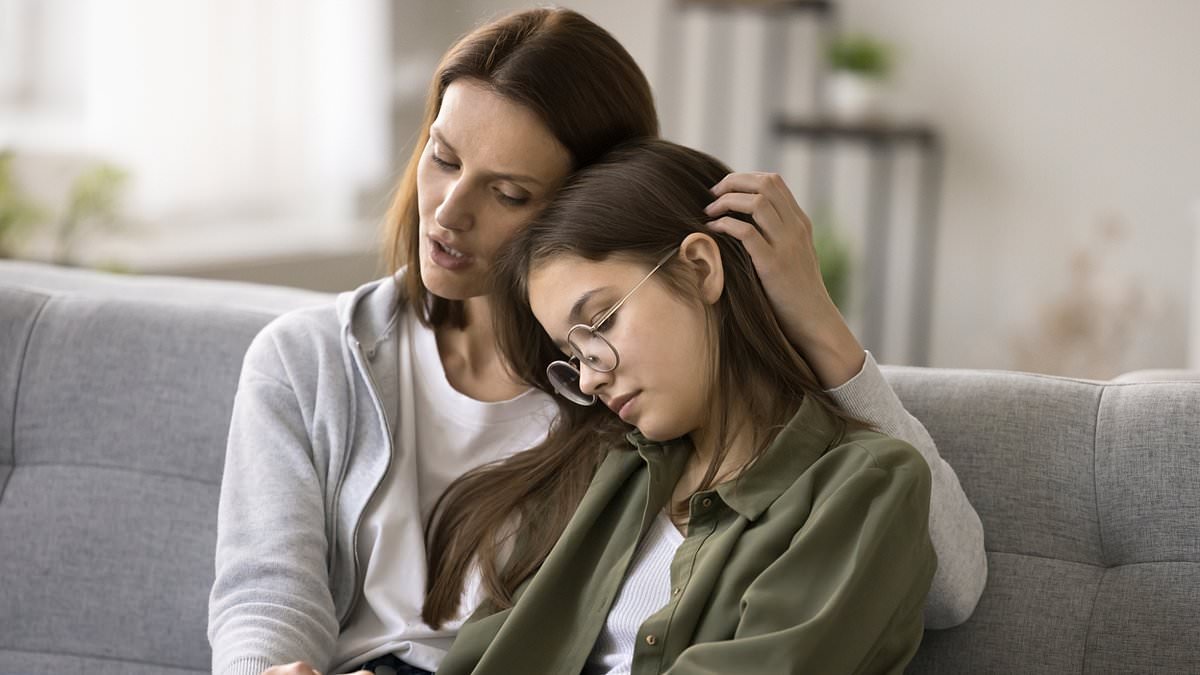 Too anxious for school! Children being home educated rises 15% in a year - with 'mental health' a major factor