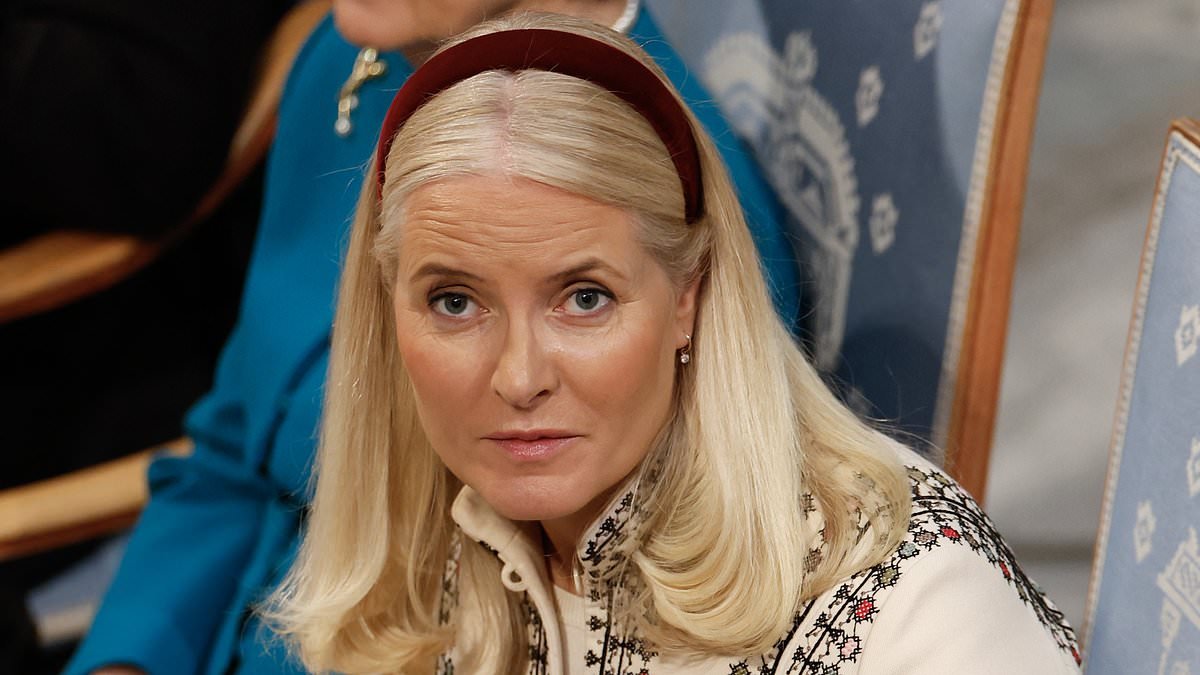 Norway's crown princess issues second grovelling apology in a week for her links with Jeffrey Epstein after staying at the paedophile's Palm Beach home