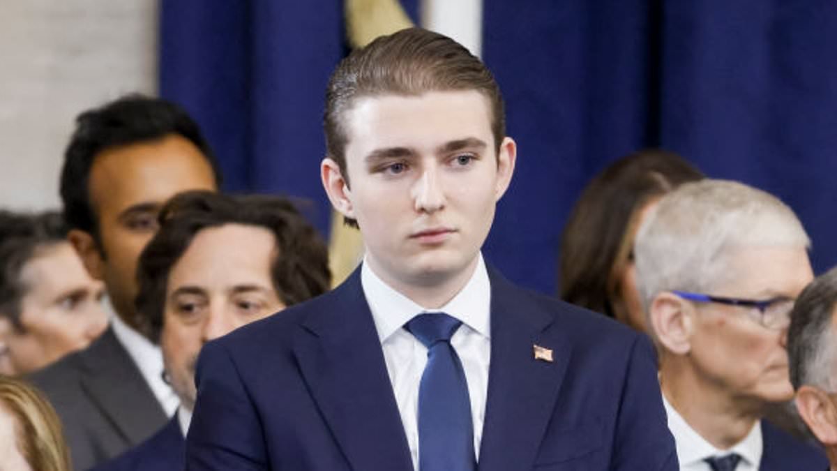 Barron Trump 'marriage proposal' amid Greenland row gets bizarre viral support
