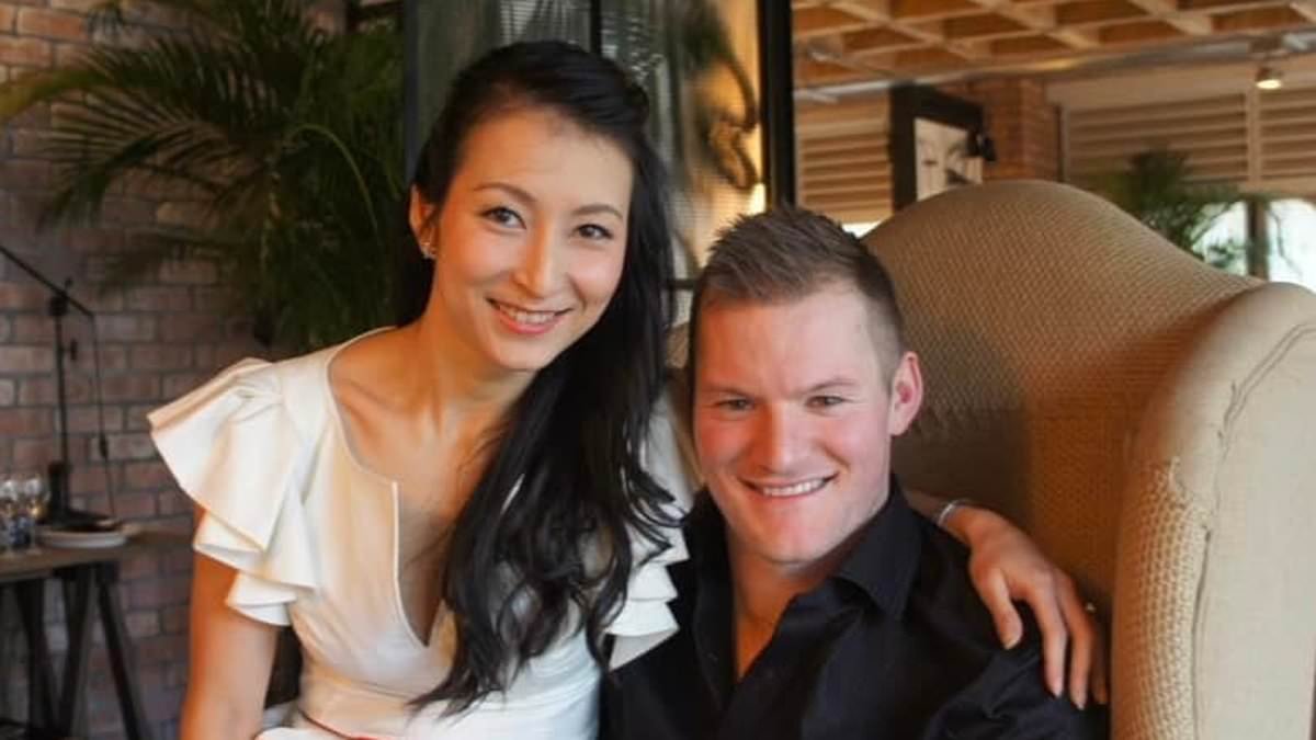 Widow of landscape gardener, 35, who was electrocuted after cutting through an ivy-covered substation wire as he pruned a hedge is suing his energy firm employer