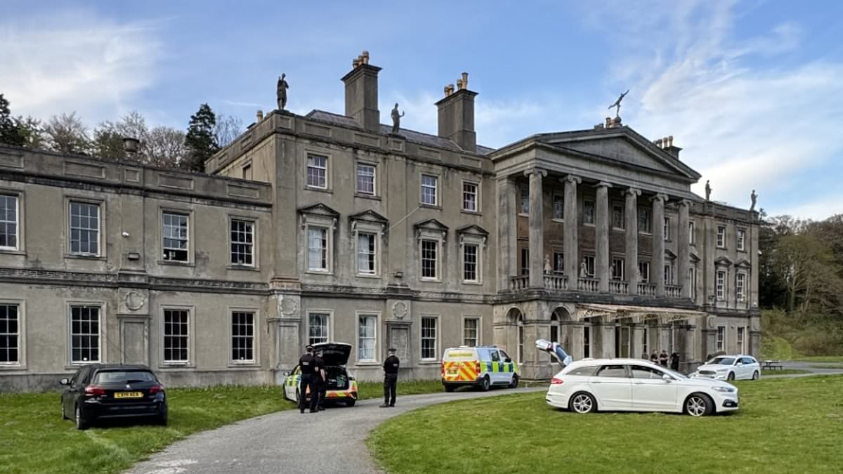 Royal Highness! Mansion which hosted King Charles' investiture ball as Prince of Wales is now cannabis factory